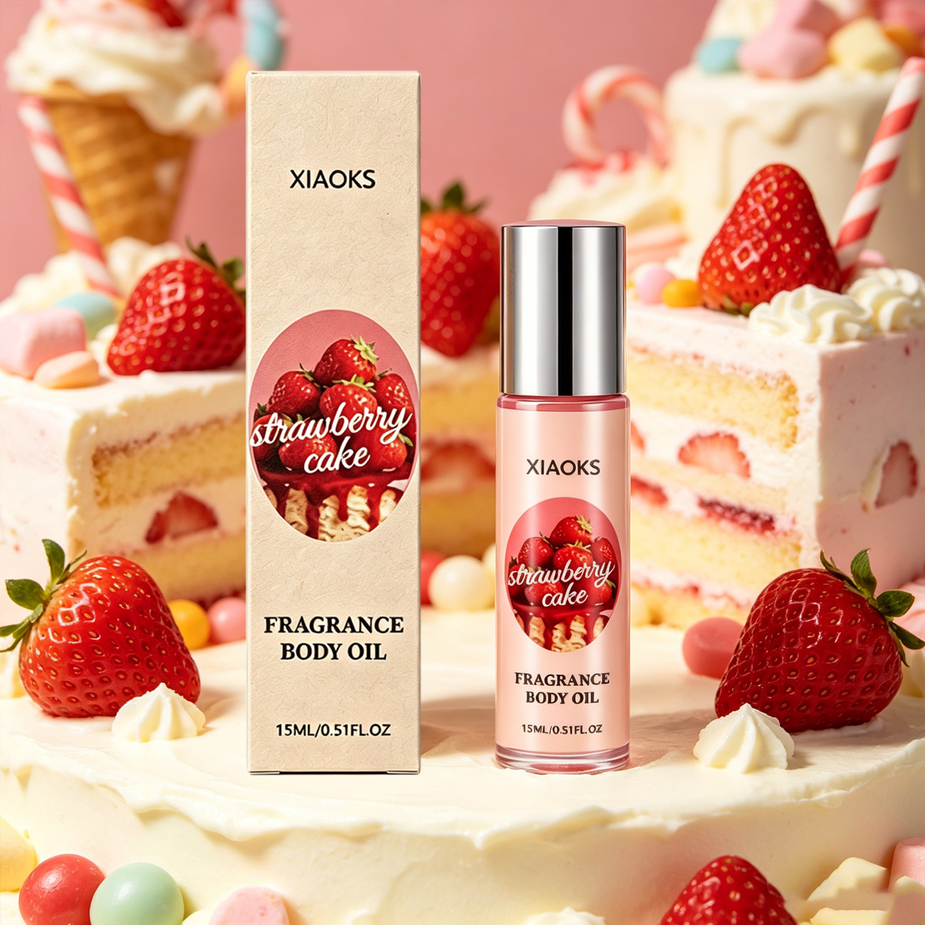 On Perfume & Fragrance Kota Bogor - 1 Bottle of Strawberry Cake Sweet