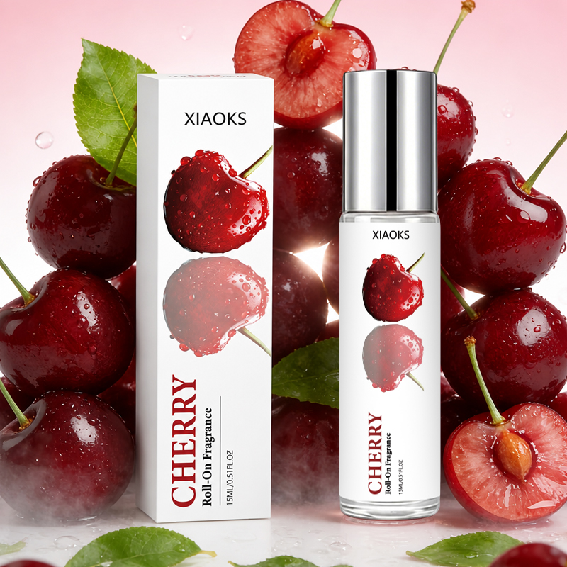 On Perfume & Fragrance Kota Bogor - Women's Cherry-Scented Roll-On Perfume, Featuring a