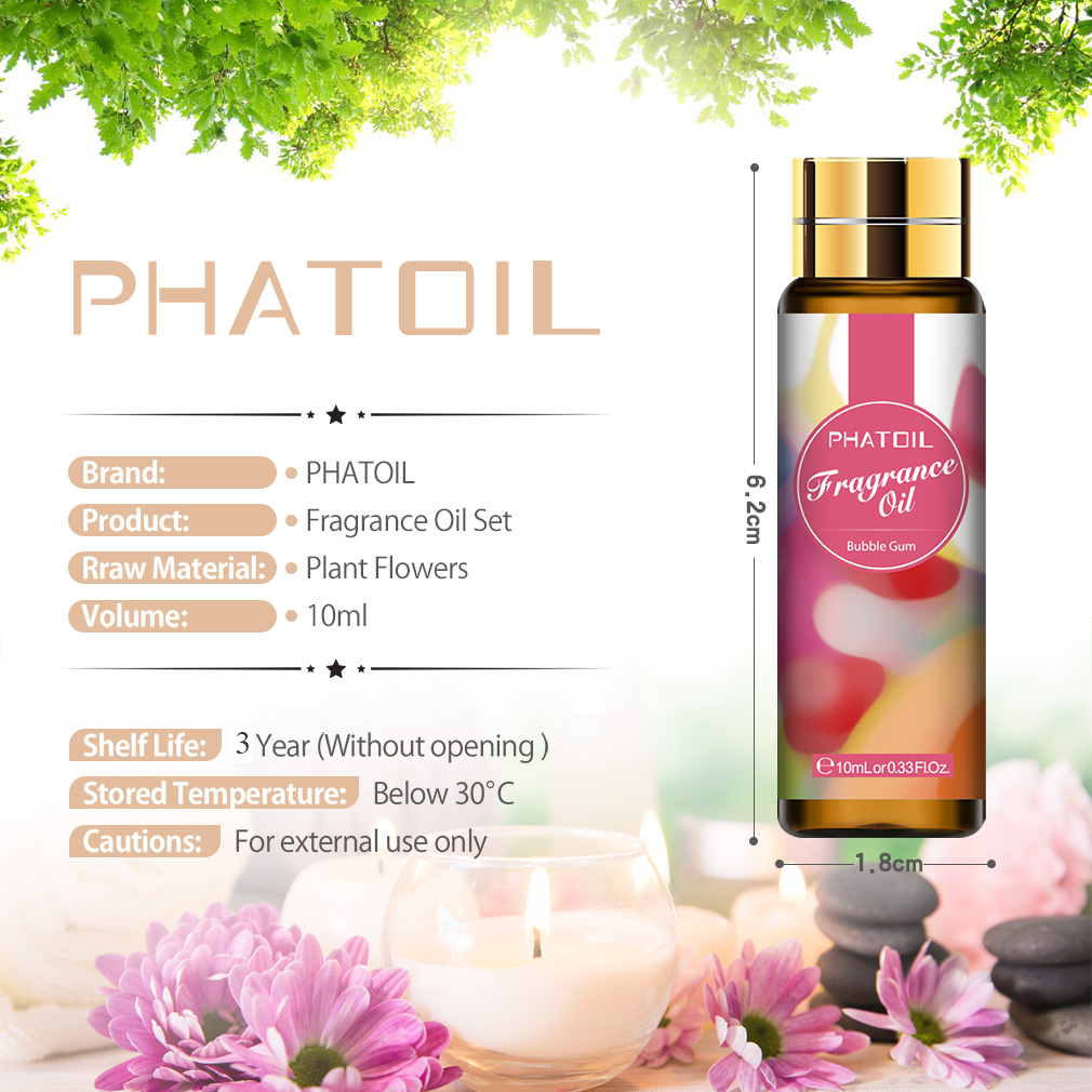 PHATOIL 9pcs 10ml Fragrance Oi - Perfume Fragrance Soap recension och pris
