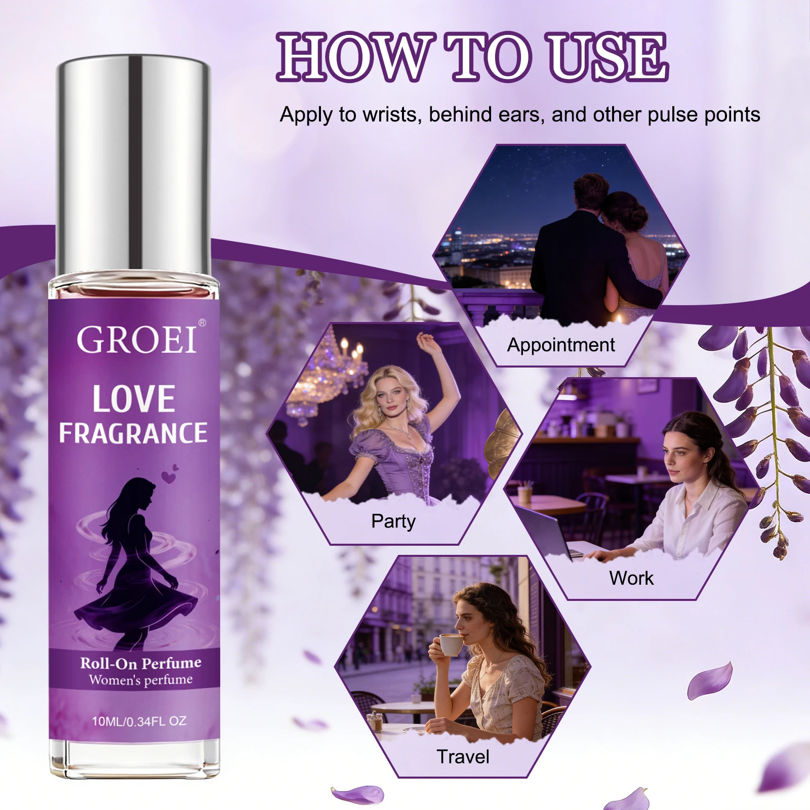 10ml GROEI Women Roll On Perfu - On Perfume & Fragrance Kota Bogor recension och pris