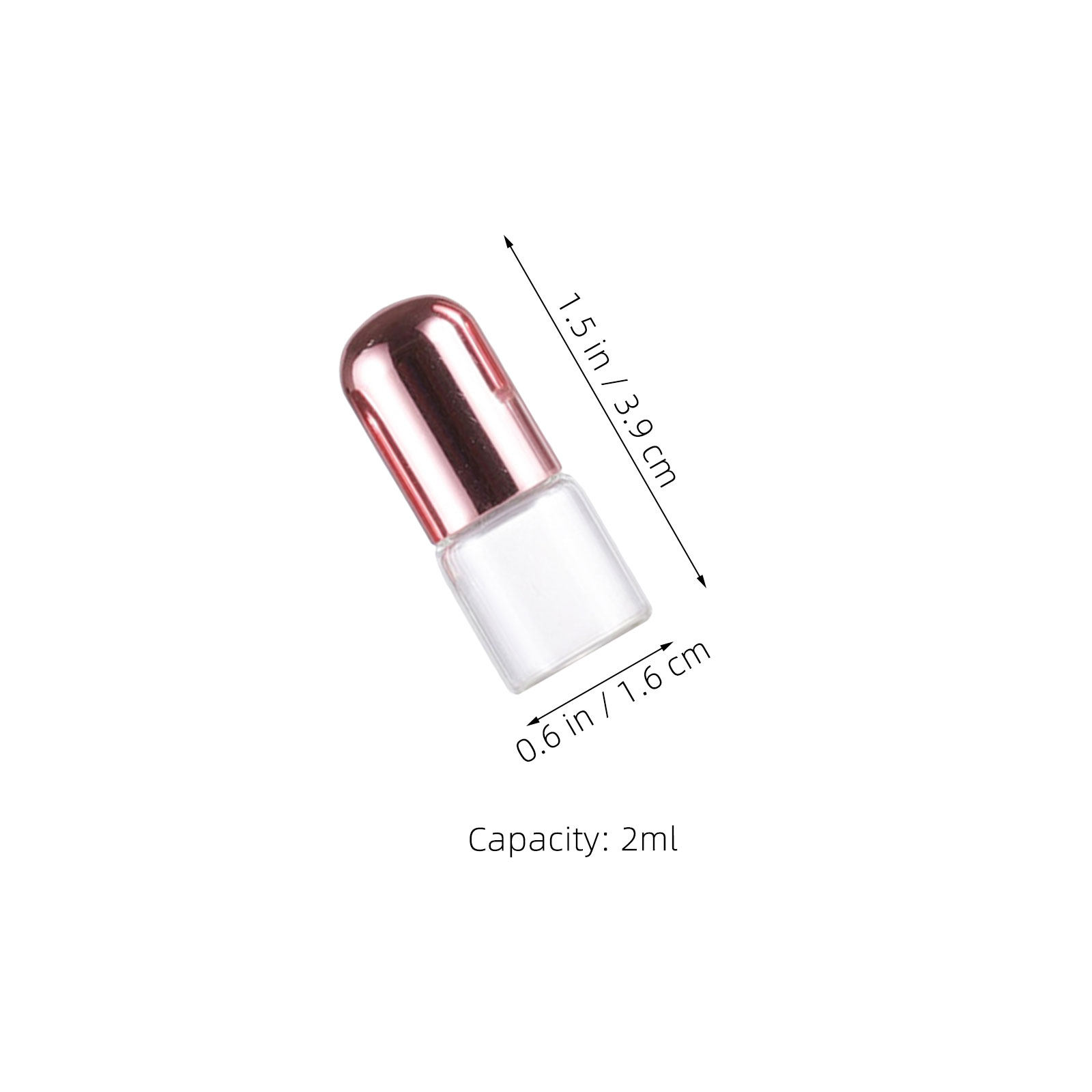20Pcs Mini Glass Roller Bottle - On Perfume & Fragrance Kota Bogor recension och pris