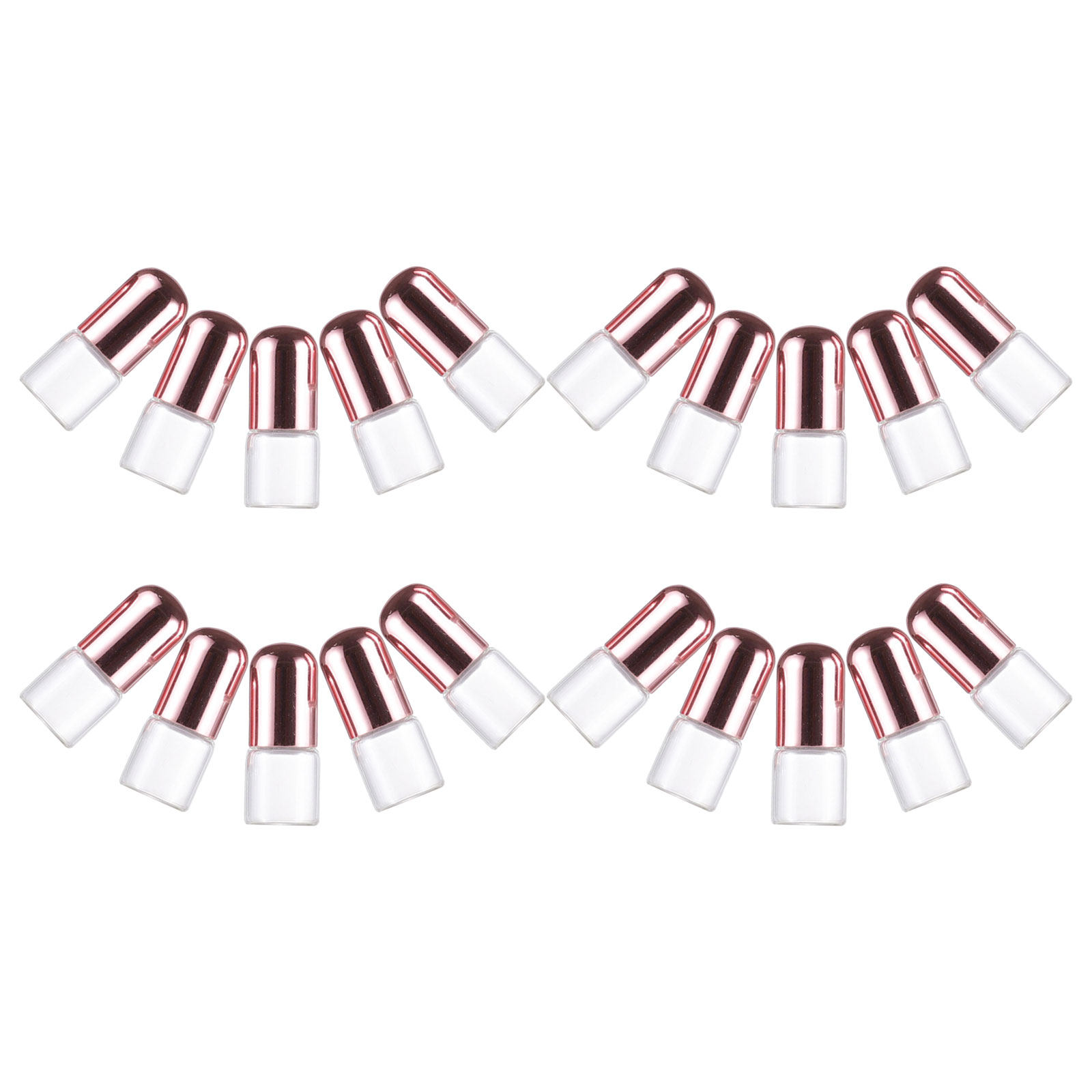 20Pcs Mini Glass Roller Bottle - On Perfume & Fragrance Kota Bogor recension och pris