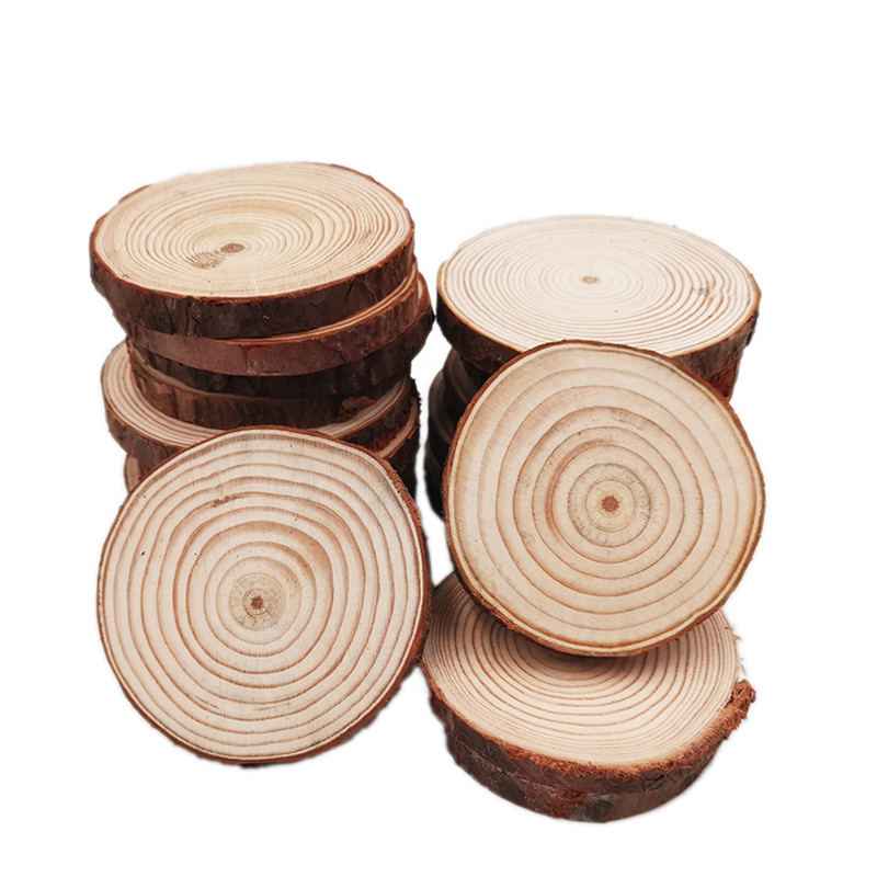 Unfinished Wood Slices Discs C - Oud Wood Chip recension och pris