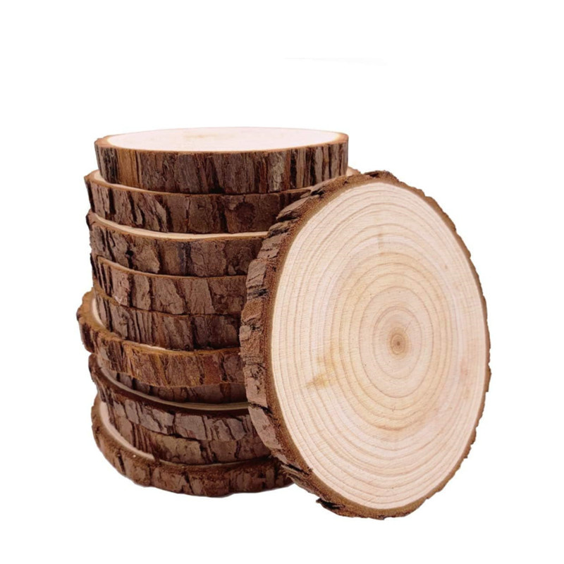 Unfinished Wood Slices Discs C - Oud Wood Chip recension och pris
